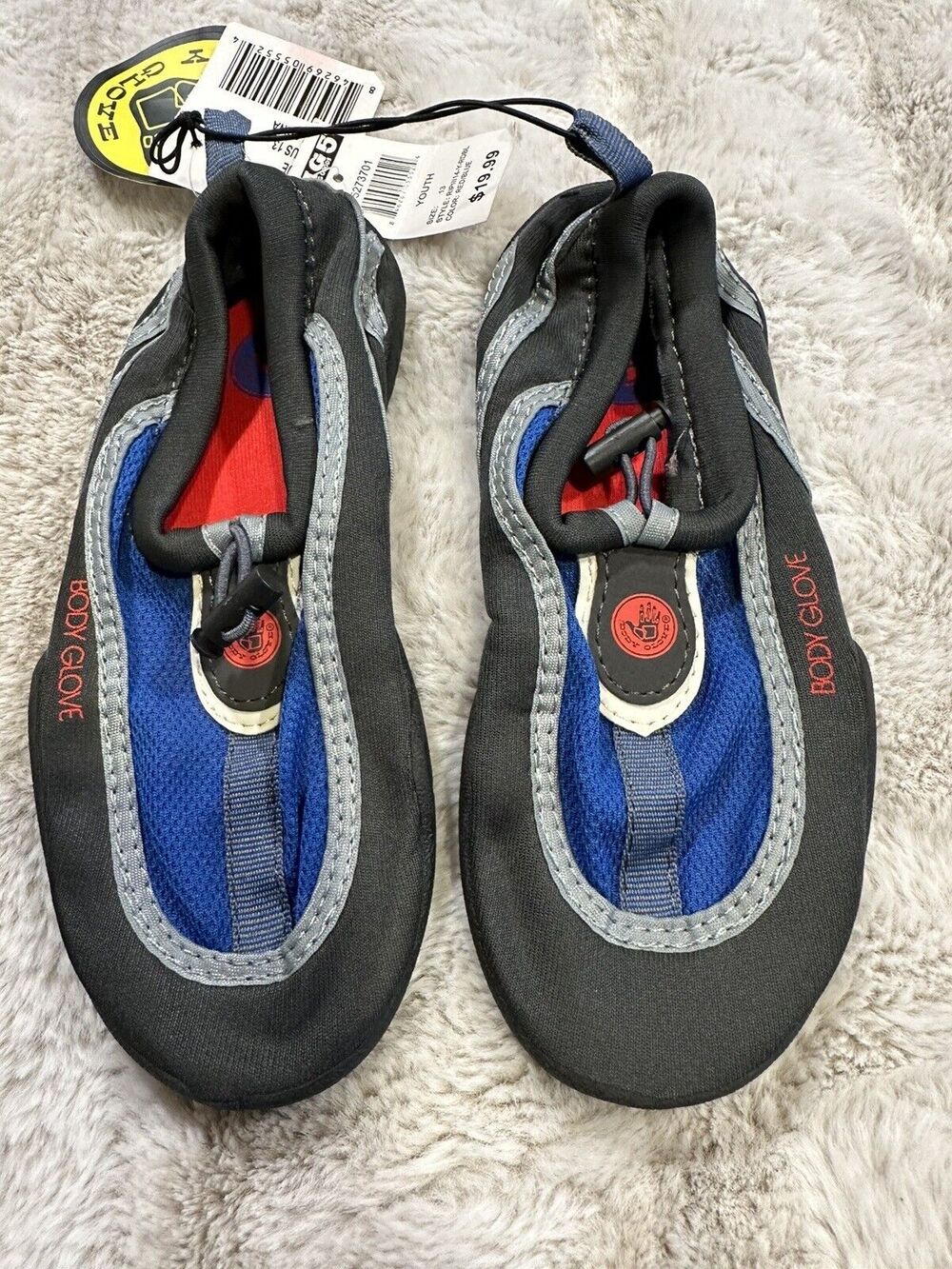 Body Glove Riptide III Water Shoe Big Kid size 2,new slip on beach pool